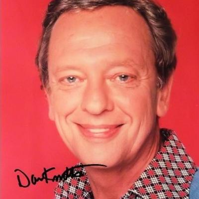 Don Knotts signed Threes Company photo 