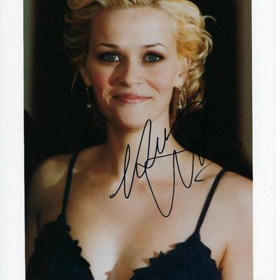 Reese Witherspoon signed photo