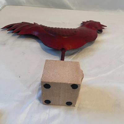 Metal Rooster Art (G-MG)