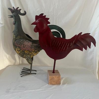 Metal Rooster Art (G-MG)