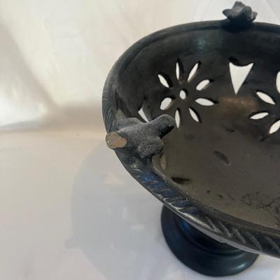 Bird Cage & Ceramic Bird Decor (G-MG)