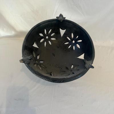 Bird Cage & Ceramic Bird Decor (G-MG)