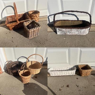 Collection of Baskets for Planters & More (G-MG)