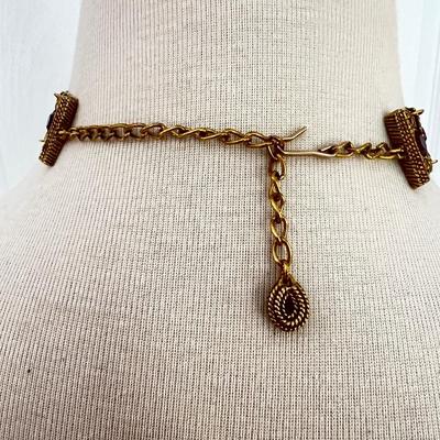 2 Vintage Choker Necklaces by Goldette