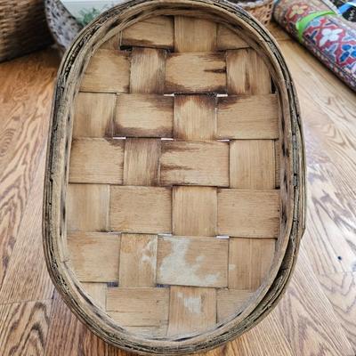 Woven Split Wood Baskets (K-DW)