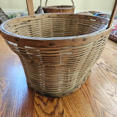 Woven Split Wood Baskets (K-DW)