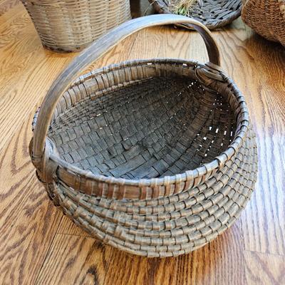 Woven Split Wood Baskets (K-DW)