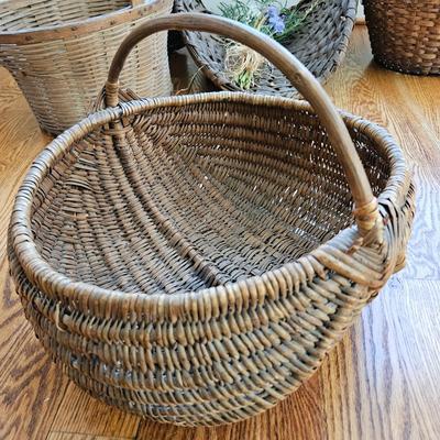 Woven Split Wood Baskets (K-DW)