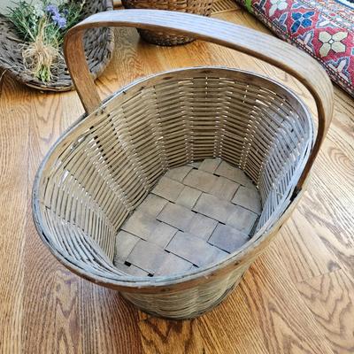 Woven Split Wood Baskets (K-DW)