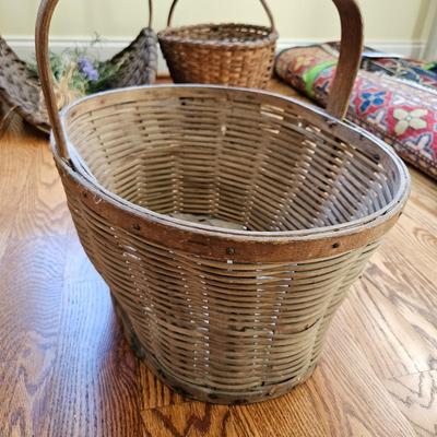 Woven Split Wood Baskets (K-DW)
