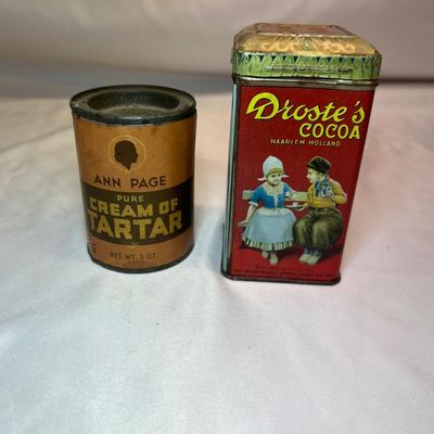 Baking/Cooking Collectible Tins, Bottles & More (BS-RG)