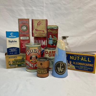 Baking/Cooking Collectible Tins, Bottles & More (BS-RG)