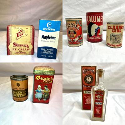 Baking/Cooking Collectible Tins, Bottles & More (BS-RG)