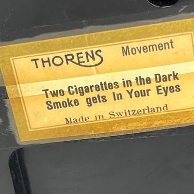 Plastic music lipstick or cigarette box