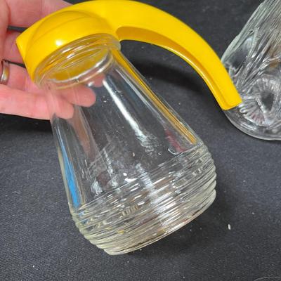 3 Syrup jars