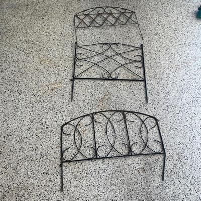 Metal Garden Borders & Plant Stakes (G-MG)