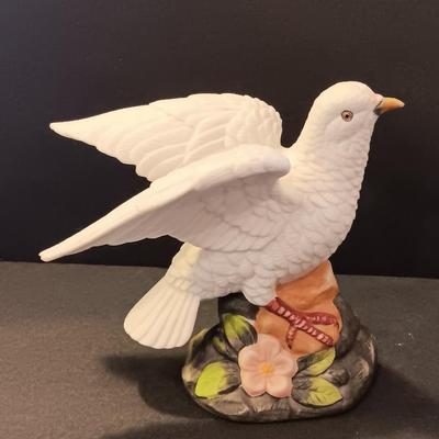 Porcelain Doves - music box dove figures