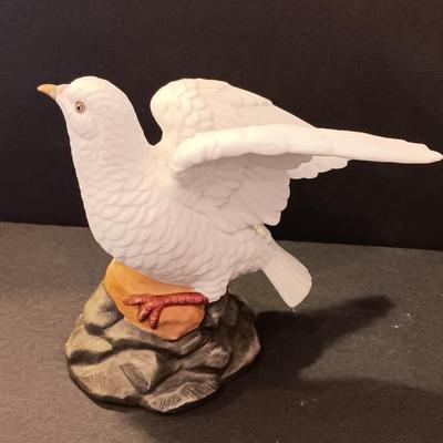 Porcelain Doves - music box dove figures