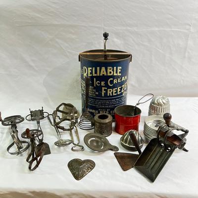 Cherry Pitter, Ice Cream Maker & Other ‘Old Timey’ Utensils (BS-RG)