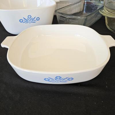 Pyrex, Corning Ware, Fire King and Anchor Hocking Dishes (K-DW)