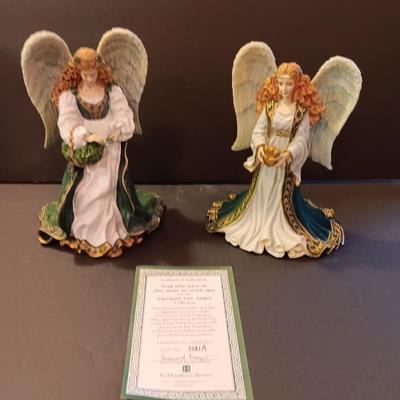 Limited-edition Irish Angels - Hamilton collection - numbered -Emerald Isle Angel collection