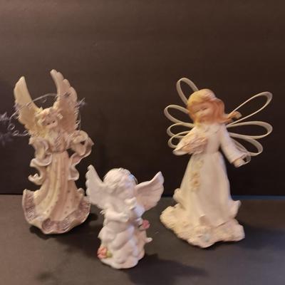 Collection of Angels - Porcelain and resin