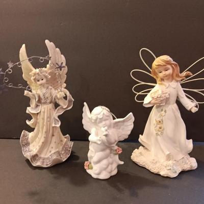 Collection of Angels - Porcelain and resin