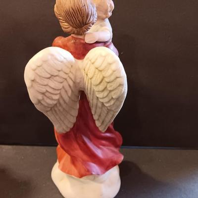 Angels with Children - Mother Angels - porcelain & resin