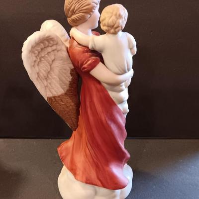 Angels with Children - Mother Angels - porcelain & resin