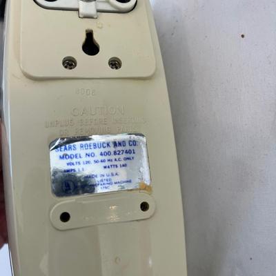 Vintage Small Appliances: Sears Wall Mount Hand Mixer & Waffle Irons (L-MG)