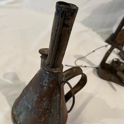 Tin Candle Mold, Betty Grease Lamp, Oil Lamps & More (BD-RG)