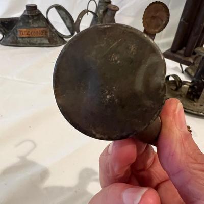 Tin Candle Mold, Betty Grease Lamp, Oil Lamps & More (BD-RG)