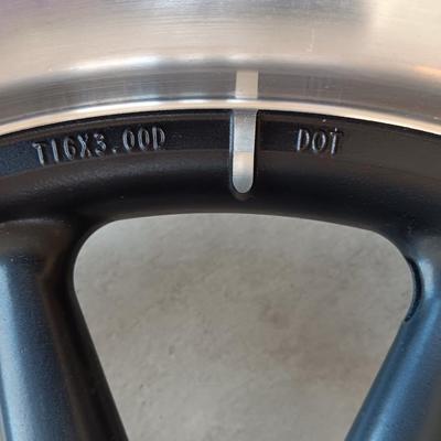 Road King Harley Davidson 16" wheels 10 spoke chrome rims 2002 and later touring models and 2005 later XL models
