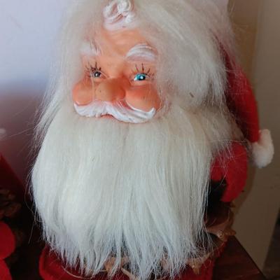 vintage rubber faced pinecone Christmas