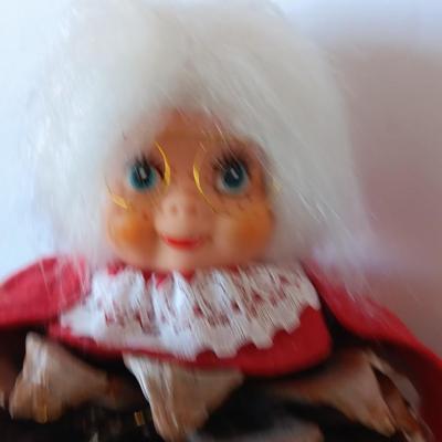 vintage rubber faced pinecone Christmas