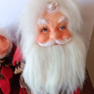 vintage rubber faced pinecone Christmas