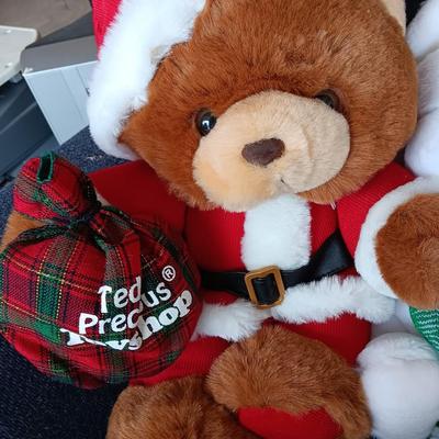 Collectible Christmas plush animals - Annual bears - husky dog - vintage Snuggles the seal and more