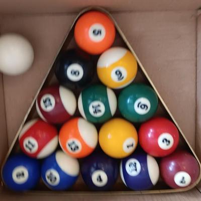 Billiard 16Pcs/Set 2 Inch Resin Billiard Ball Cue Balls Full Set Pool Table Accessories - pool table balls