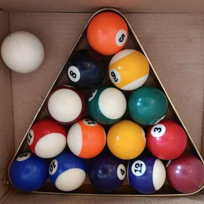 Billiard 16Pcs/Set 2 Inch Resin Billiard Ball Cue Balls Full Set Pool Table Accessories - pool table balls