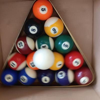 Billiard 16Pcs/Set 2 Inch Resin Billiard Ball Cue Balls Full Set Pool Table Accessories - pool table balls