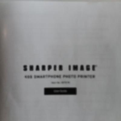 Sharper Image 4X6 SMART phone photo printer with photo paper & user manual
