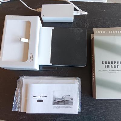 Sharper Image 4X6 SMART phone photo printer with photo paper & user manual