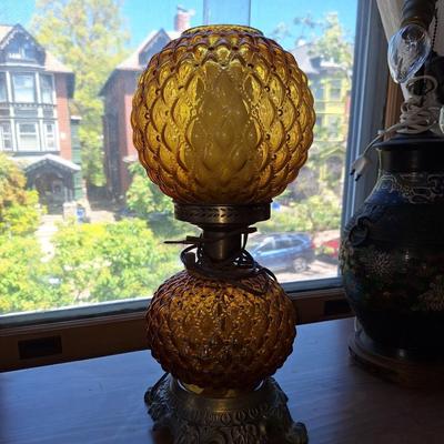 amberina hurricane lamp