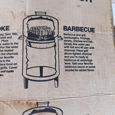 Working Electric Brinkmann Smoke N' Grill BBQ