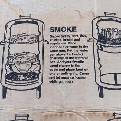 Working Electric Brinkmann Smoke N' Grill BBQ