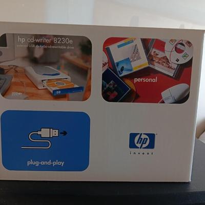 Small computer desk with printer stand - with computer accessories some new!
