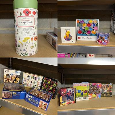 Large assortment of Jigsaw Puzzles (BS-RG)