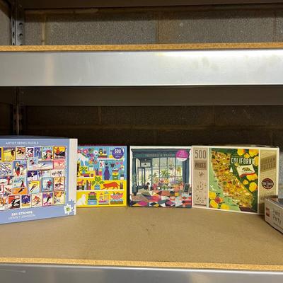 Large assortment of Jigsaw Puzzles (BS-RG)