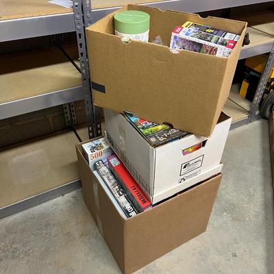 Large assortment of Jigsaw Puzzles (BS-RG)