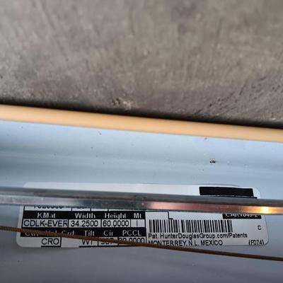 Home Repair and hardware Hunter Everre blinds - vanity light and more